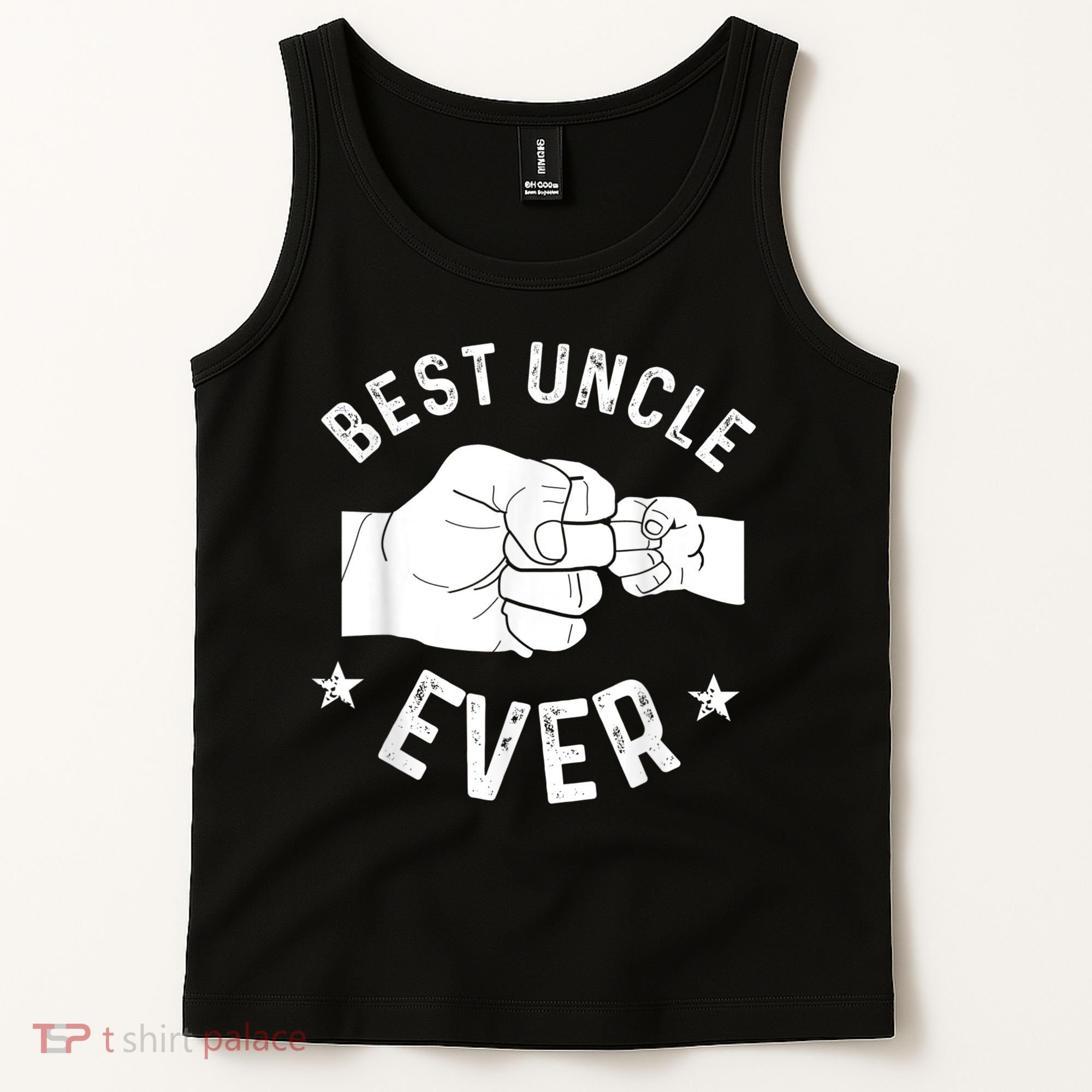 Funny Best Uncle Ever Fistbump Tank Top