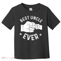 Funny Best Uncle Ever Fistbump Toddler T-Shirt thumb 0