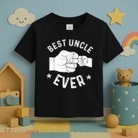 Funny Best Uncle Ever Fistbump Toddler T-Shirt thumb 3