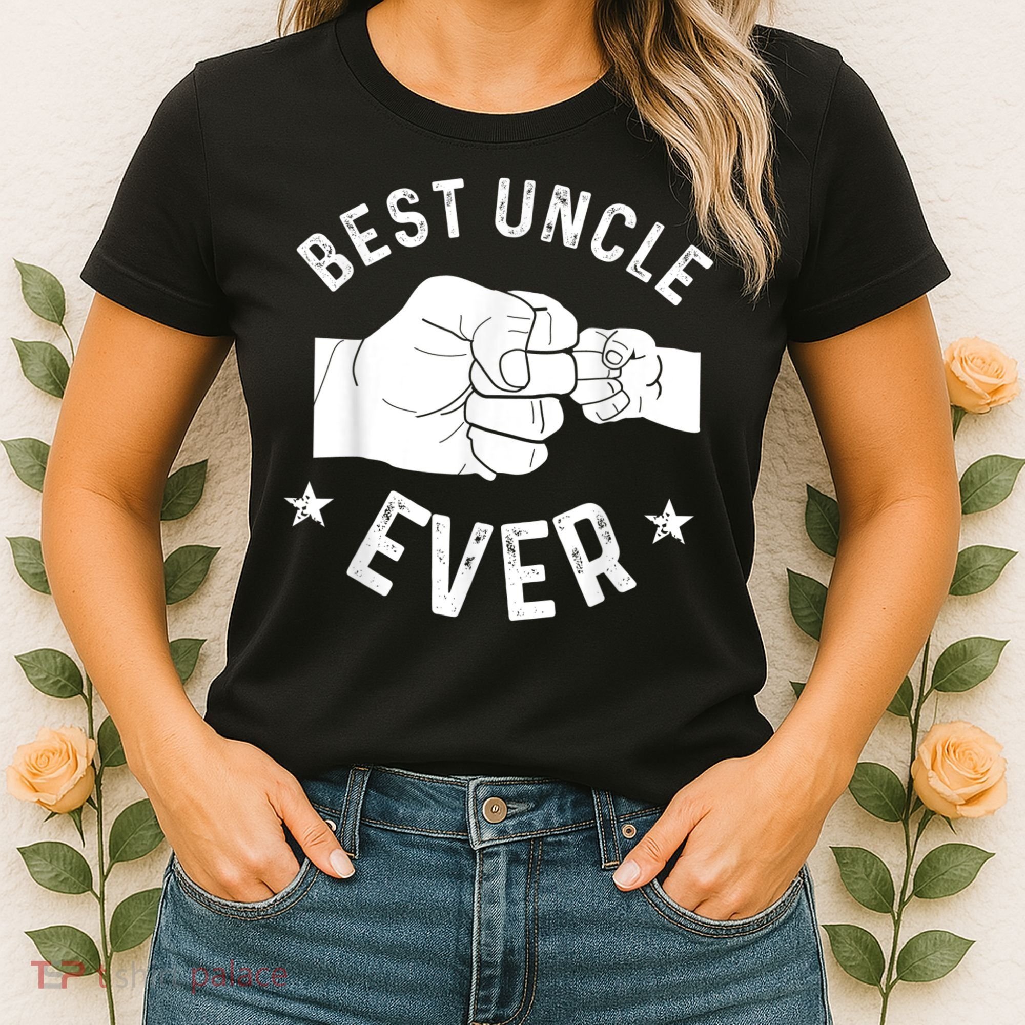 Funny Best Uncle Ever Fistbump Women's T-Shirt