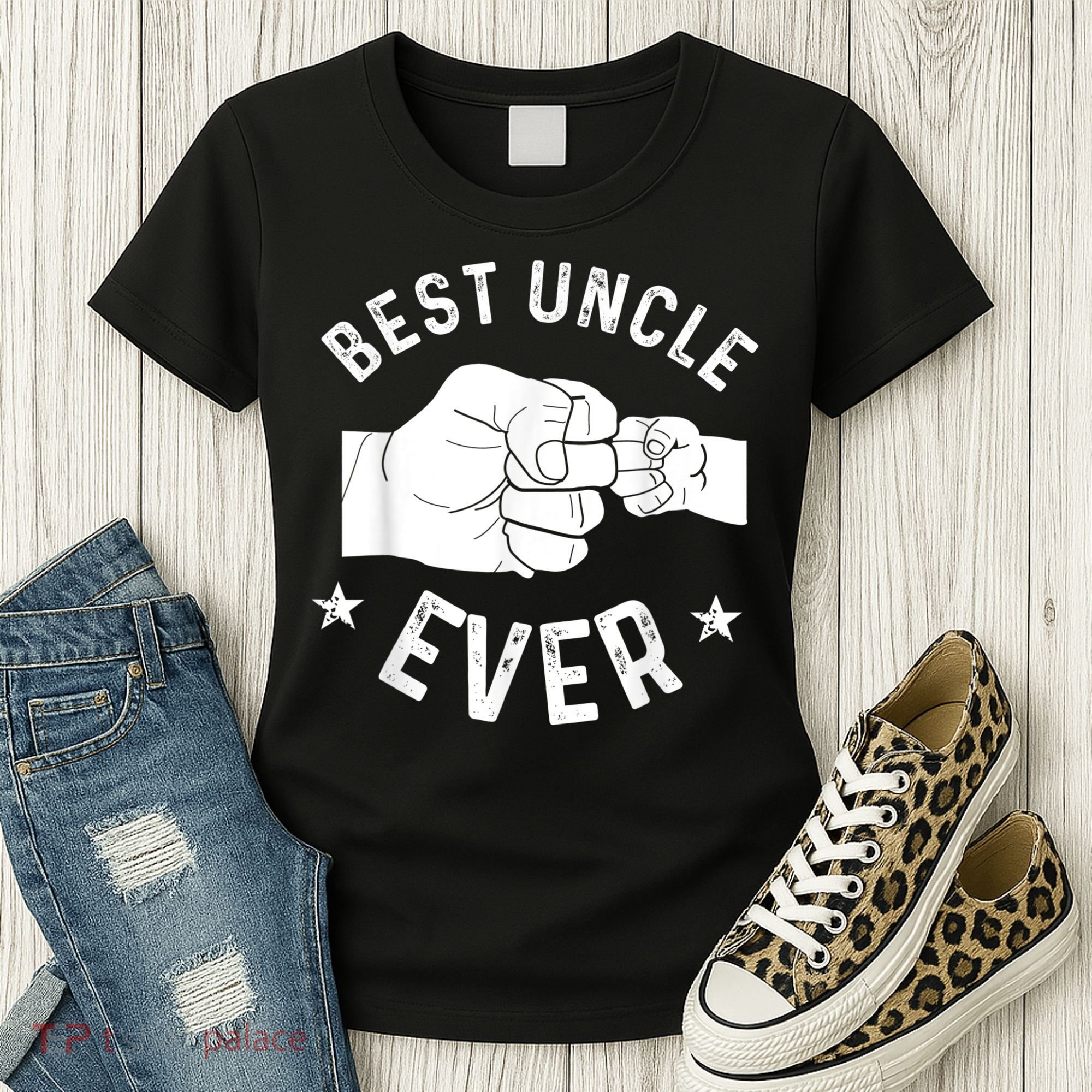 Funny Best Uncle Ever Fistbump Women's T-Shirt