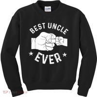 Funny Best Uncle Ever Fistbump Kids Sweatshirt thumb 0