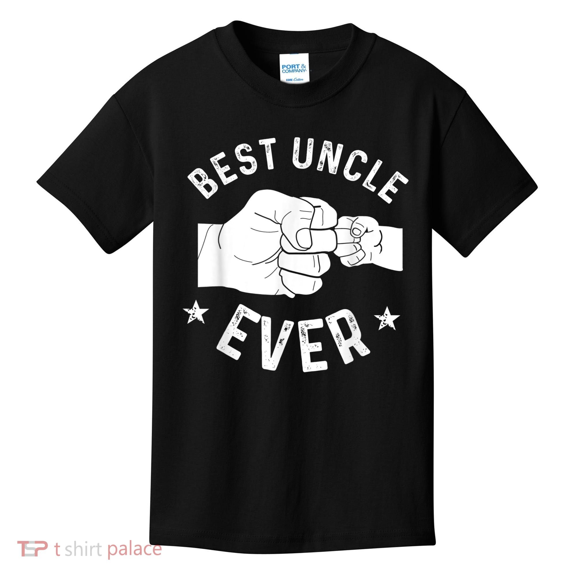 Funny Best Uncle Ever Fistbump Kids T-Shirt