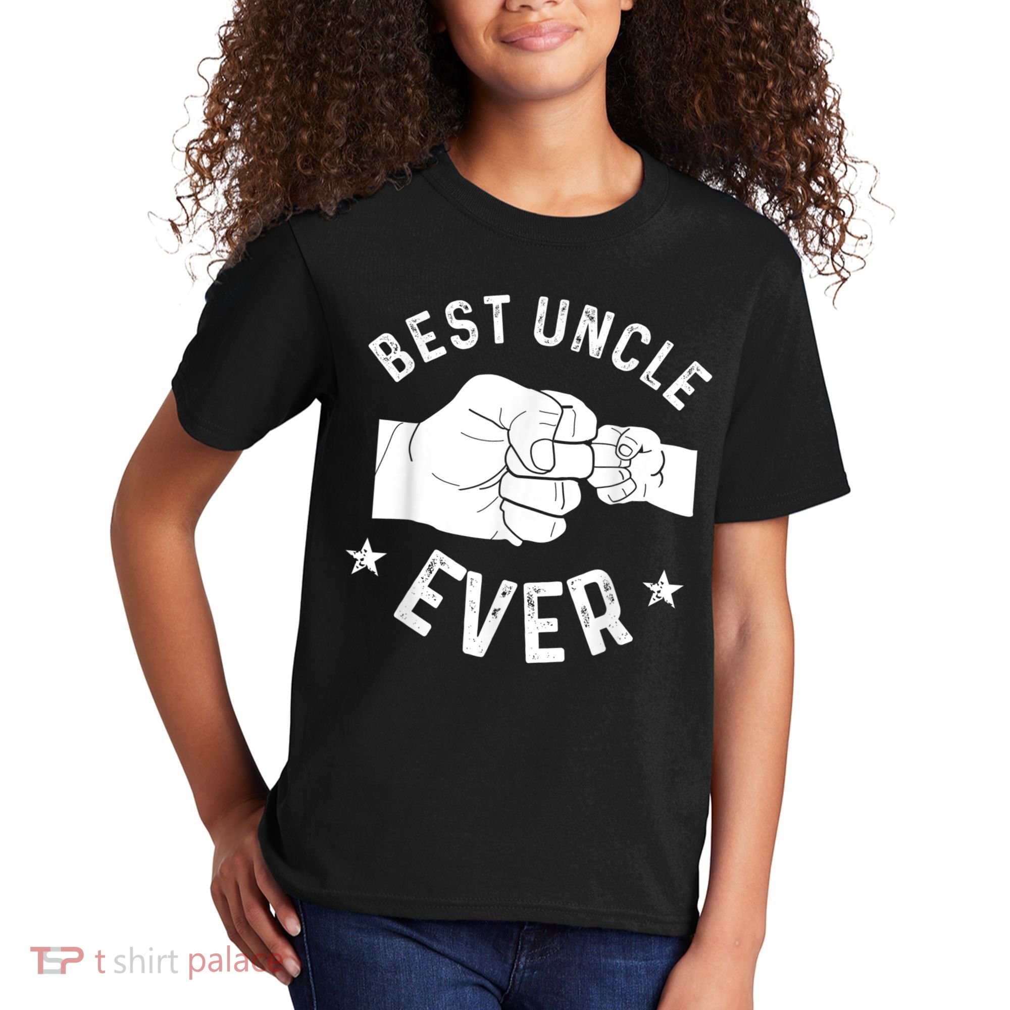 Funny Best Uncle Ever Fistbump Kids T-Shirt
