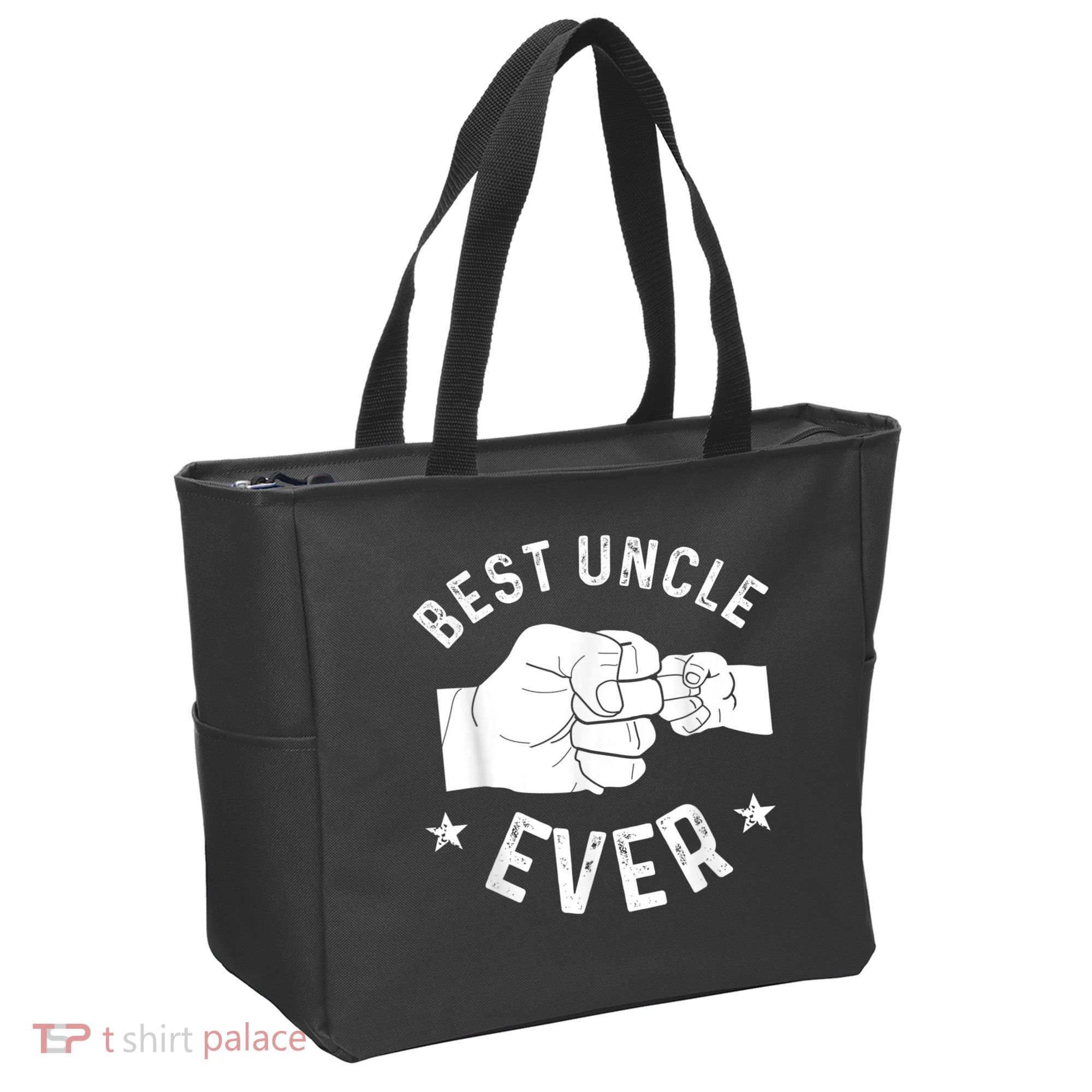 Funny Best Uncle Ever Fistbump Tote Bag