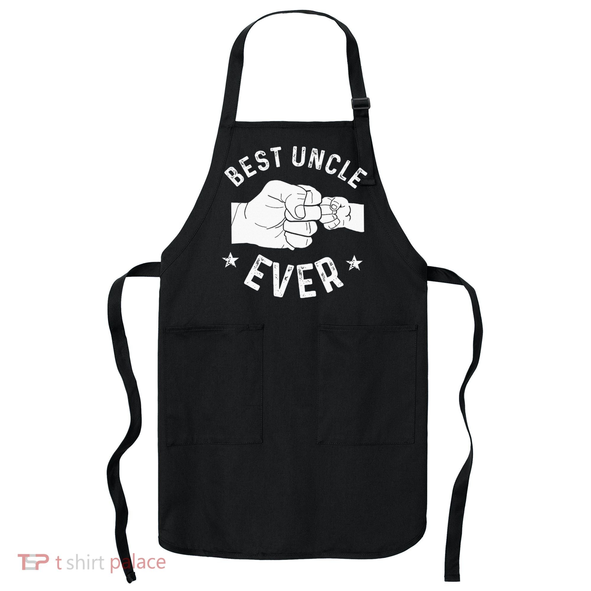 Funny Best Uncle Ever Fist Bump Apron