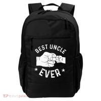 Funny Best Uncle Ever Fist Bump Backpack thumb 0