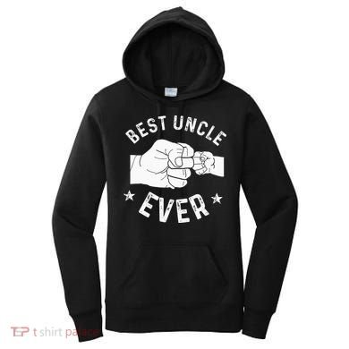 Funny Best Uncle Ever Fist Bump Women's Hoodie