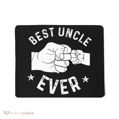 Funny Best Uncle Ever Fist Bump Mousepad