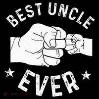 Funny Best Uncle Ever Fist Bump Mousepad thumb 1