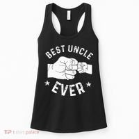 Funny Best Uncle Ever Fist Bump Women's Tank Top thumb 0