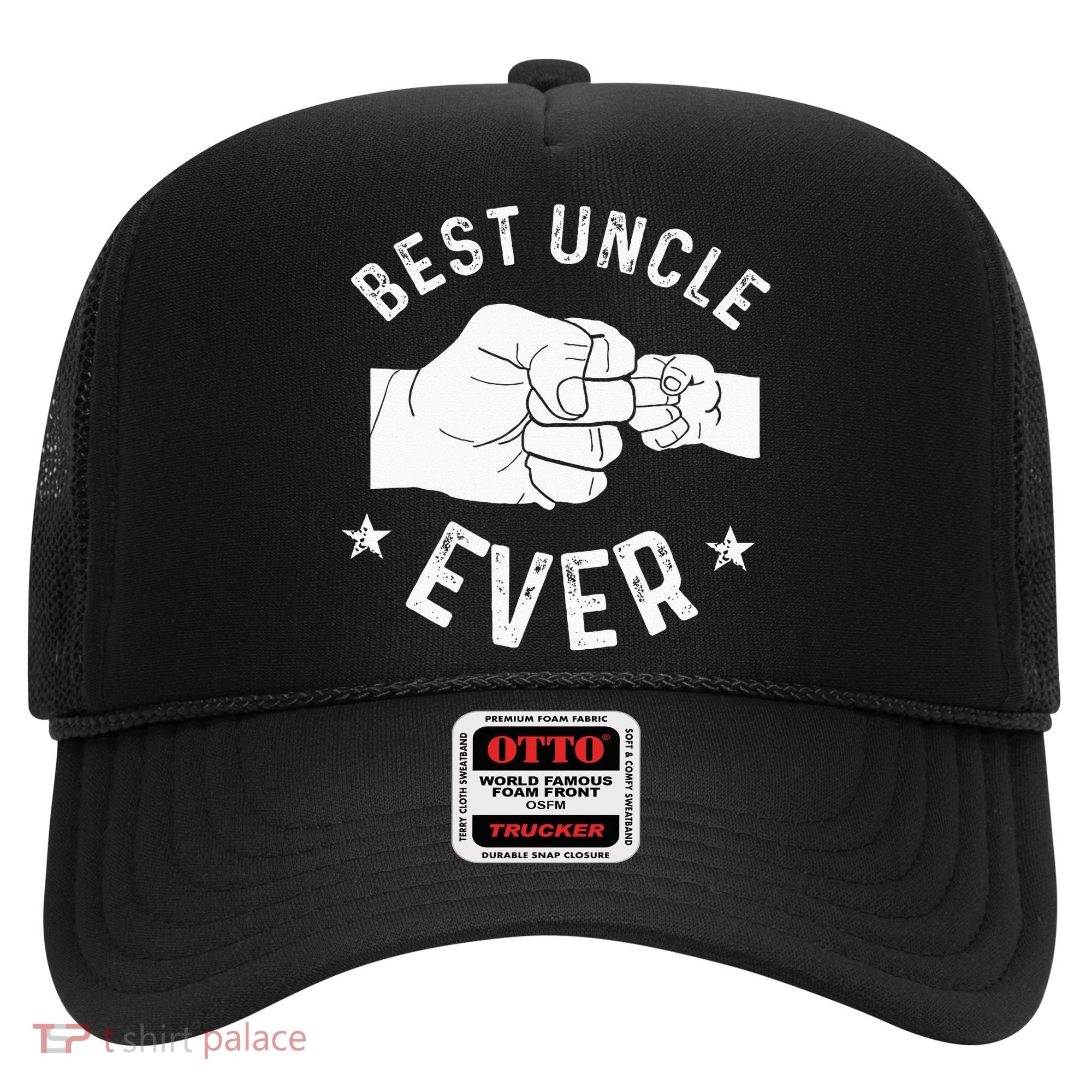 Funny Best Uncle Ever Fist Bump Hat