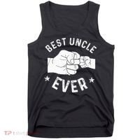 Funny Best Uncle Ever Fist Bump Tank Top thumb 0