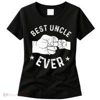Funny Best Uncle Ever Fist Bump Women's T-Shirt thumb 0