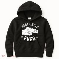 Funny Best Uncle Ever Fist Bump Kids Hoodie thumb 0