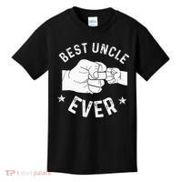 Funny Best Uncle Ever Fist Bump Kids T-Shirt thumb 0