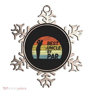 Funny Best Uncle By Par Fathers Day Golf Golfing Ornament