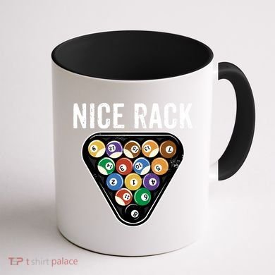 Funny Billiards Vintage 8 Ball Pool Player Nice Rack Great Gift Coffee Mug back
