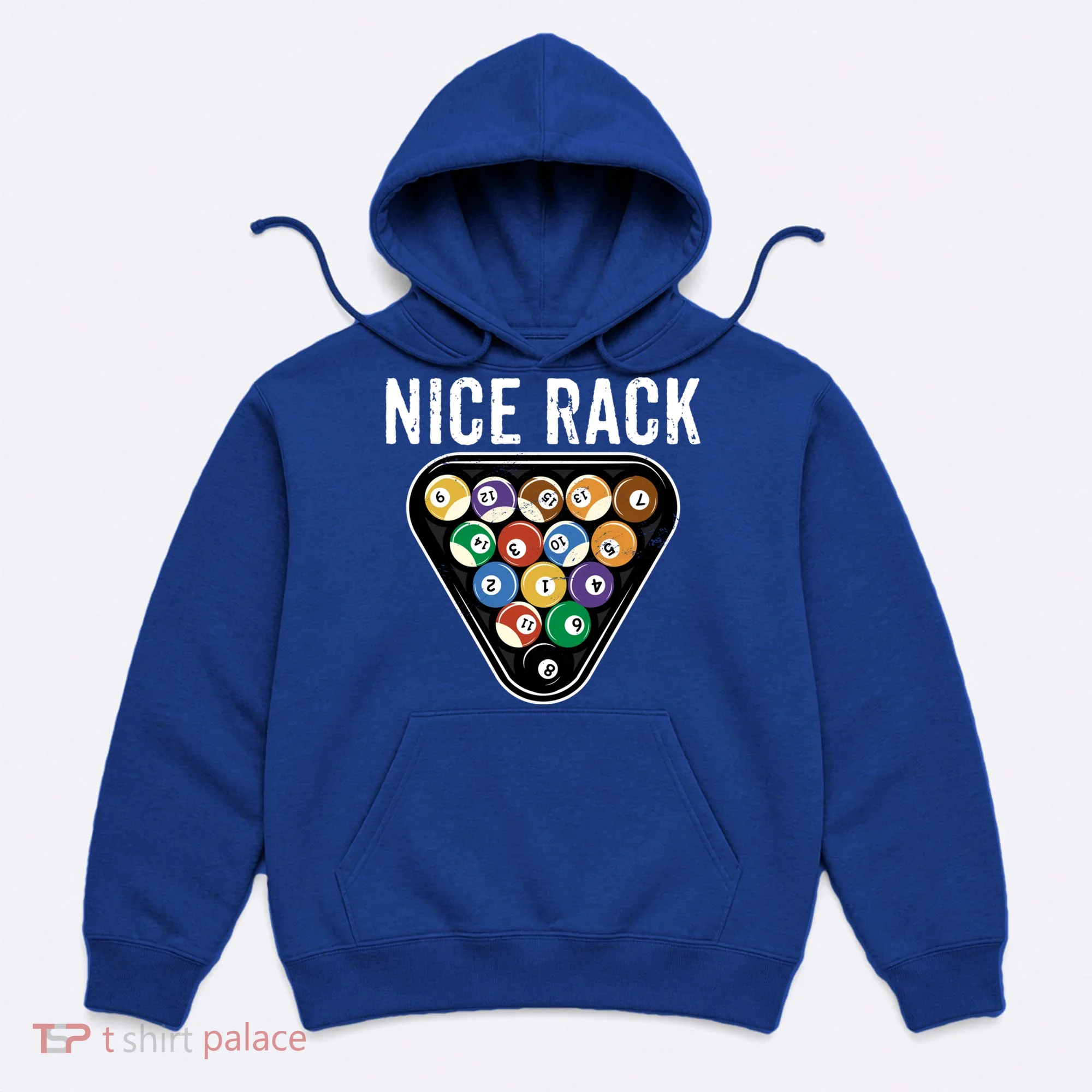 Funny Billiards Vintage 8 Ball Pool Player Nice Rack Great Gift Hoodie