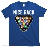 Funny Billiards Vintage 8 Ball Pool Player Nice Rack Great Gift T-Shirt thumb 0