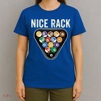 Funny Billiards Vintage 8 Ball Pool Player Nice Rack Great Gift T-Shirt thumb 4