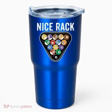 Funny Billiards Vintage 8 Ball Pool Player Nice Rack Great Gift Tumbler