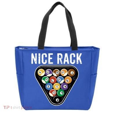 Funny Billiards Vintage 8 Ball Pool Player Nice Rack Great Gift Tote Bag