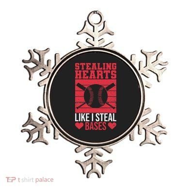 Funny Baseball Valentines Stealing Hearts Like I Steal Bases Ornament