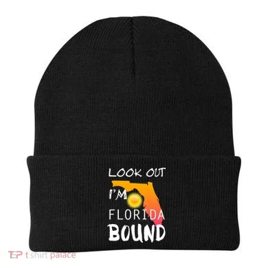 Florida Bound Vacation Spring Break Beanie