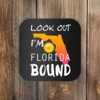 Florida Bound Vacation Spring Break Coaster thumb 0