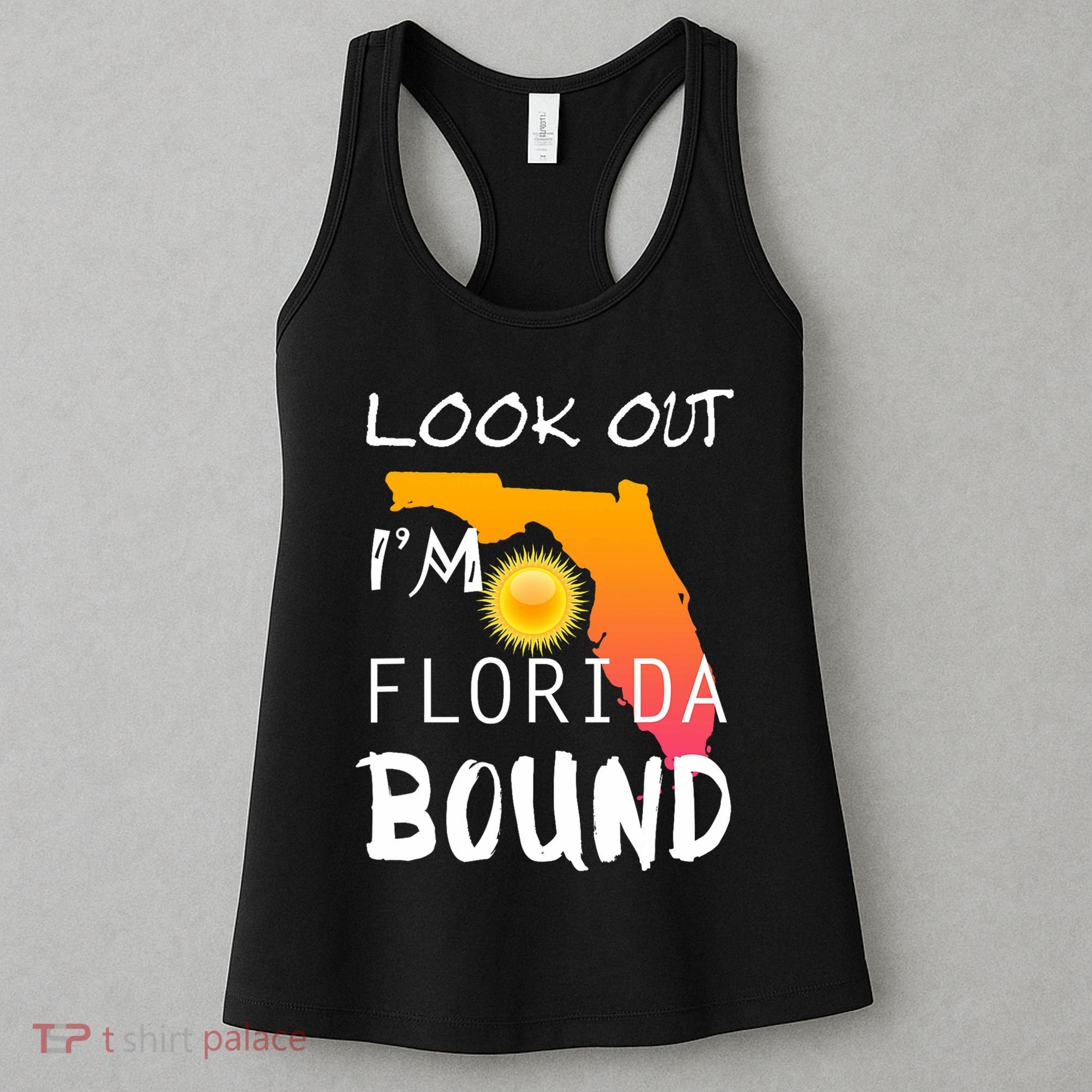 Florida Bound Vacation Spring Break Women's Tank Top