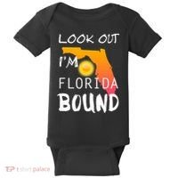 Florida Bound Vacation Spring Break Baby Bodysuit thumb 0