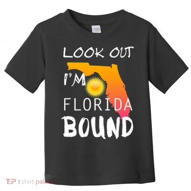 Florida Bound Vacation Spring Break Toddler T-Shirt