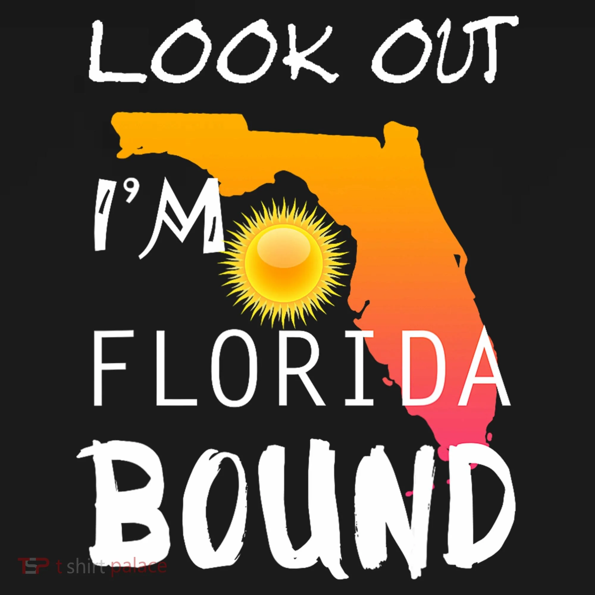Florida Bound Vacation Spring Break Toddler T-Shirt