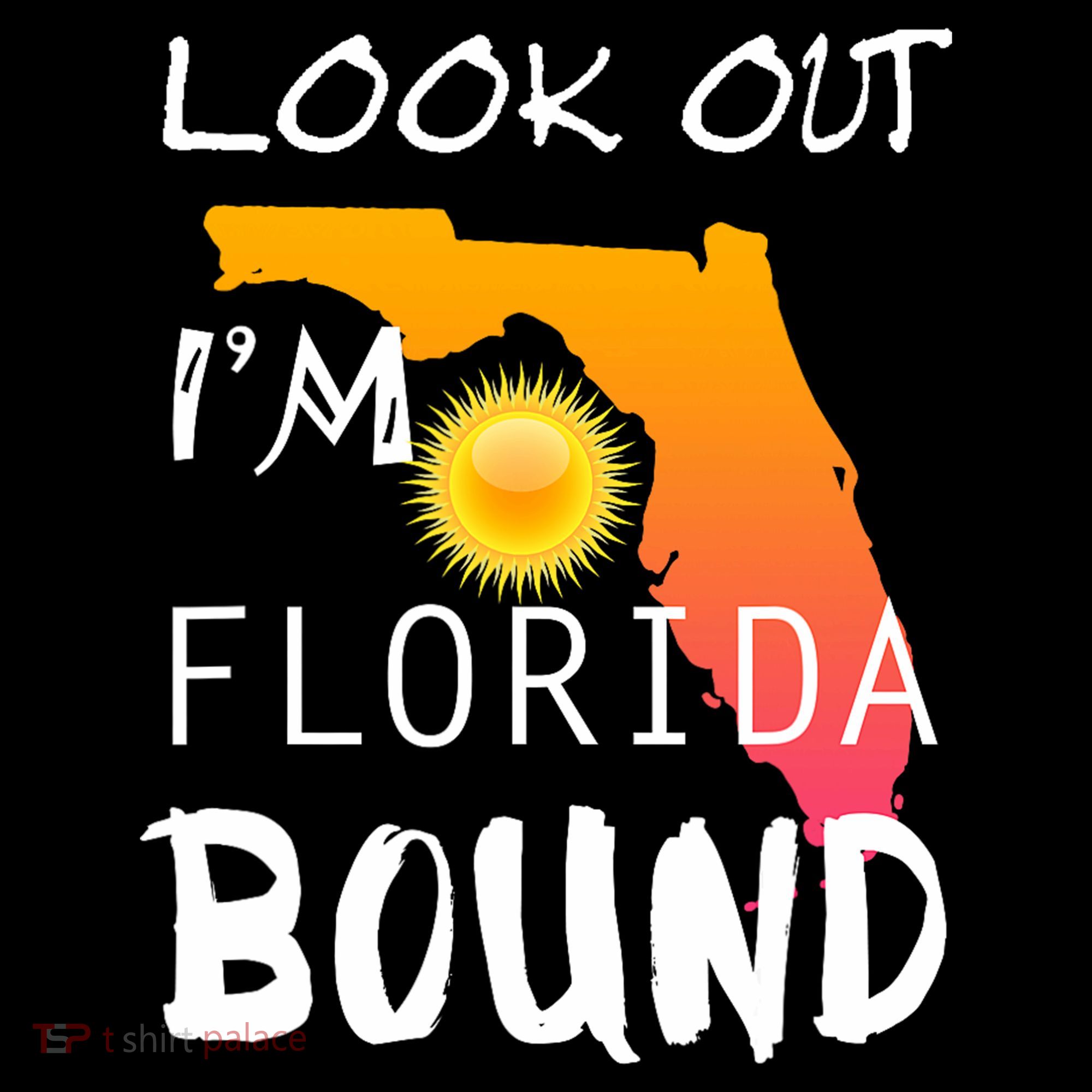Florida Bound Vacation Spring Break Women's Long Sleeve Shirt
