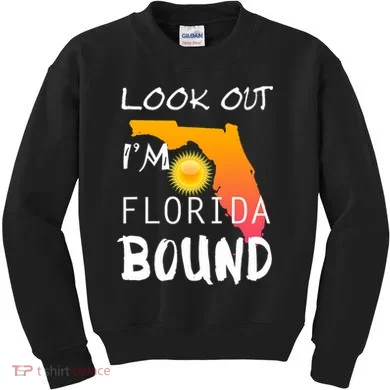 Florida Bound Vacation Spring Break Kids Sweatshirt