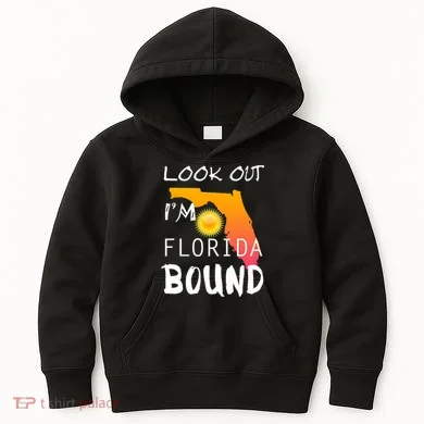 Florida Bound Vacation Spring Break Kids Hoodie