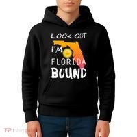 Florida Bound Vacation Spring Break Kids Hoodie thumb 4