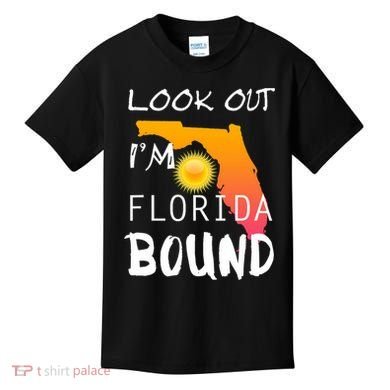 Florida Bound Vacation Spring Break Kids T-Shirt