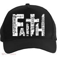 Faith Bible Verse Christian Quote Five-Panel Snapback Cap thumb 0