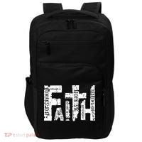 Faith Bible Verse Christian Quote Impact Tech Backpack thumb 0