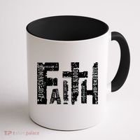 Faith Bible Verse Christian Quote Coffee Mug thumb 1