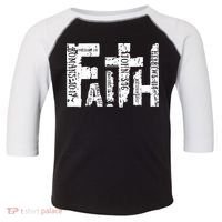 Faith Bible Verse Christian Quote Toddler Fine Jersey T-Shirt thumb 0