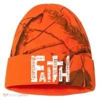 Faith Bible Verse Christian Quote Kati Licensed 12" Camo Cuffed Beanie thumb 0