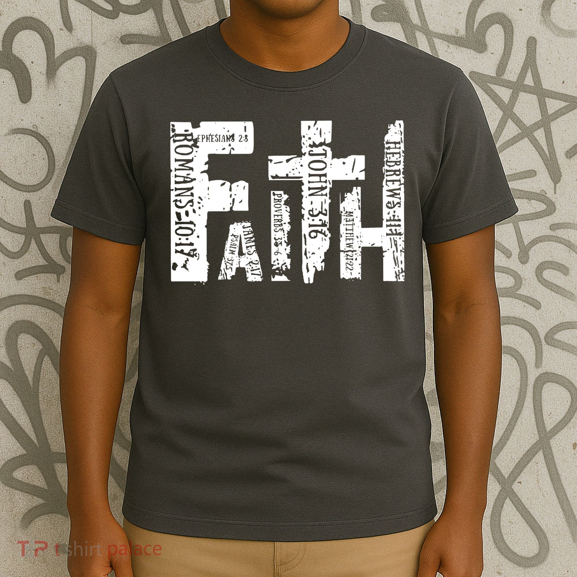 Faith Bible Verse Christian Quote T-Shirt