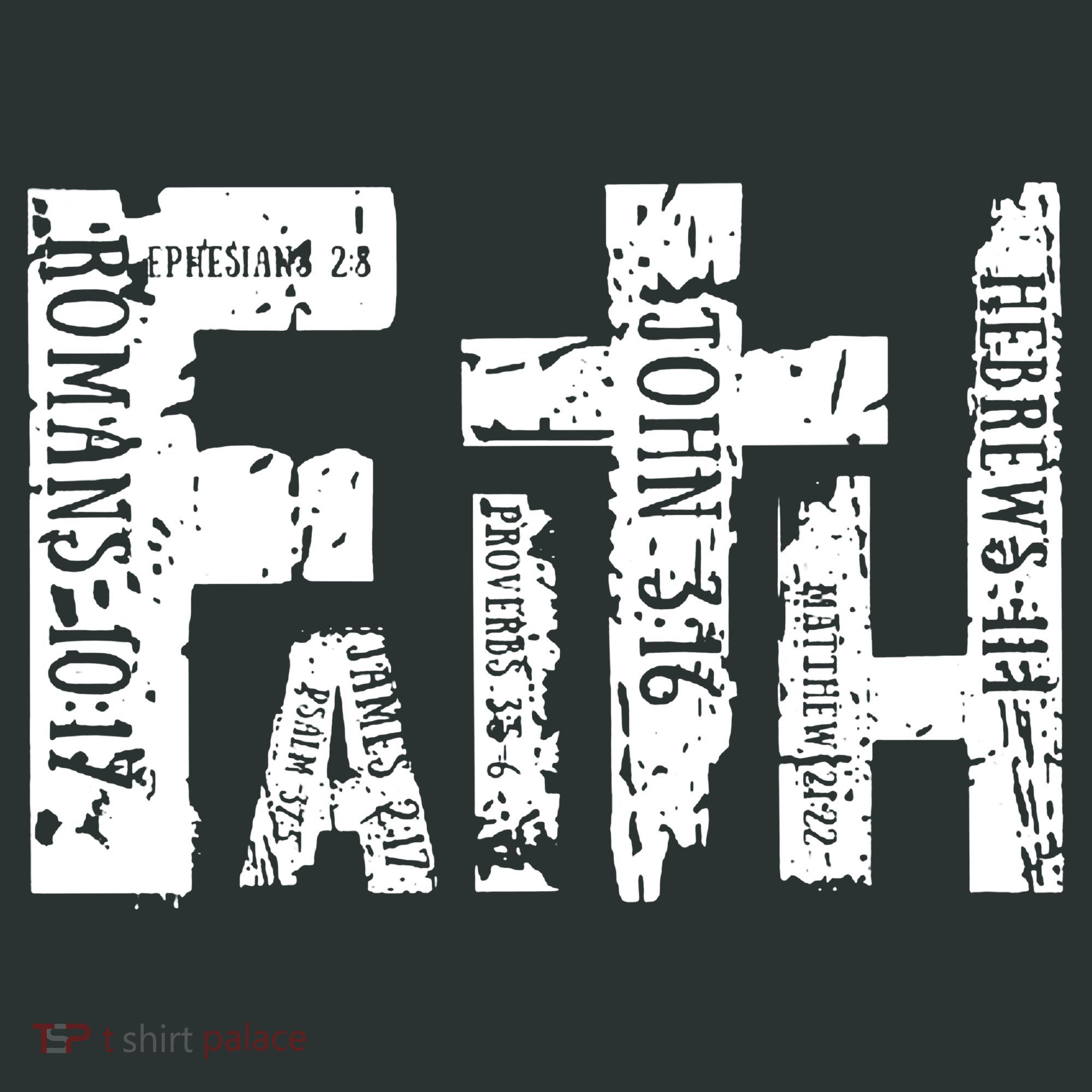 Faith Bible Verse Christian Quote Coaster