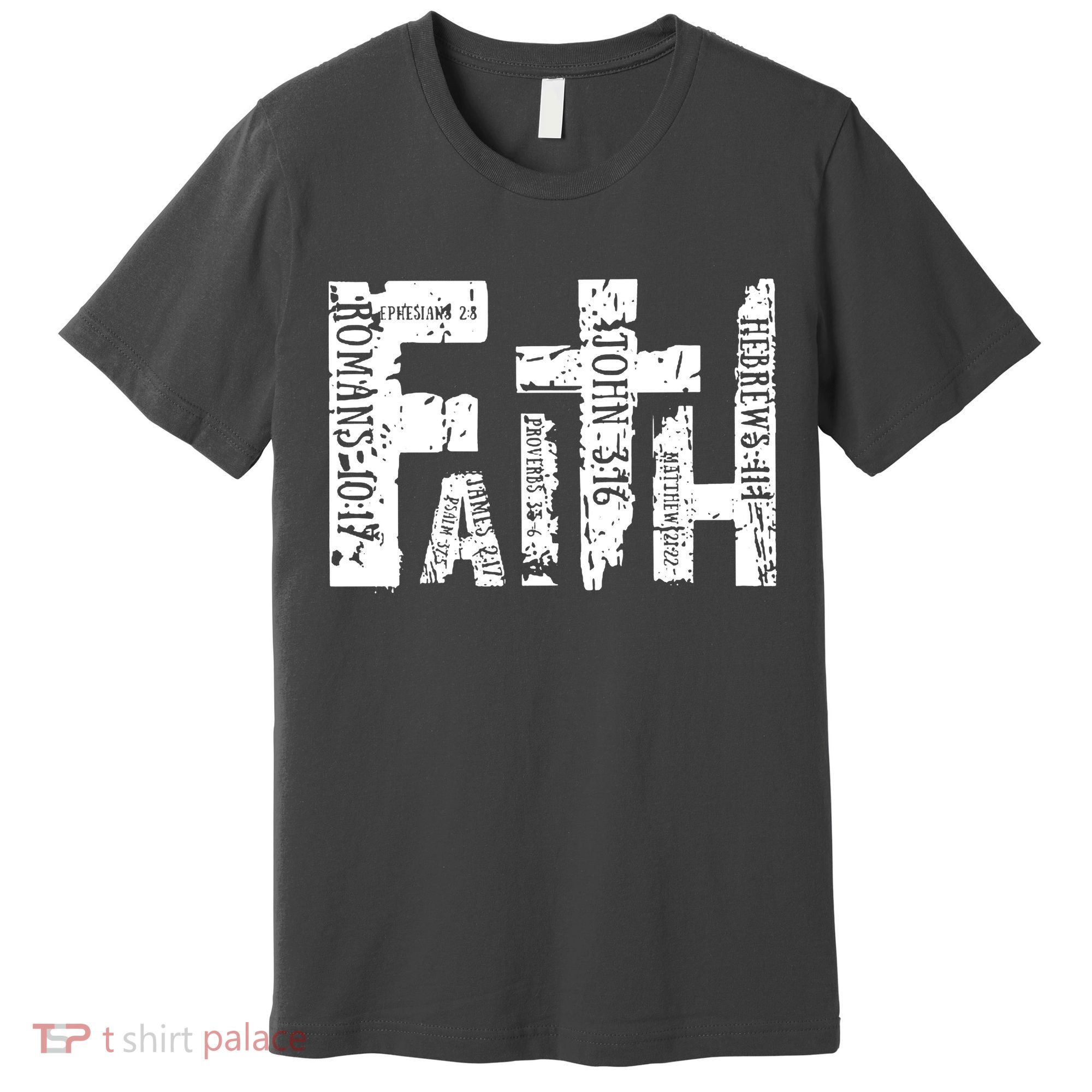 Faith Bible Verse Christian Quote Premium T-Shirt