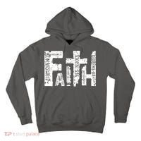 Faith Bible Verse Christian Quote Tall Hoodie thumb 0