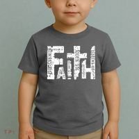 Faith Bible Verse Christian Quote Toddler T-Shirt thumb 2