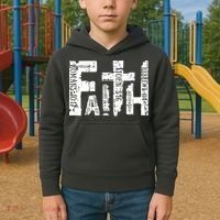 Faith Bible Verse Christian Quote Kids Hoodie thumb 2